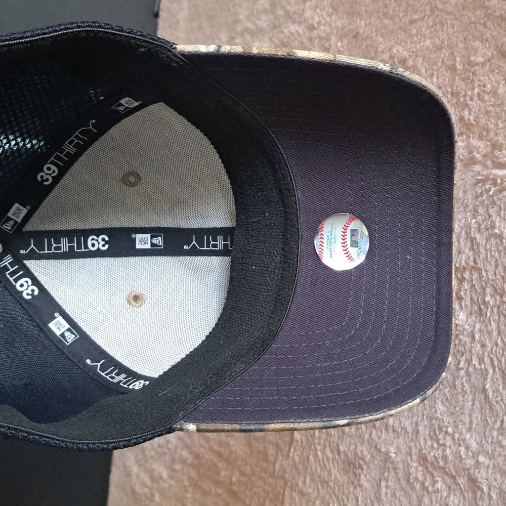 Boston Red Socks Hat Cap New Era MLB Medium 39thirty Realtree Camo Jersey Mens - Picture 5 of 6